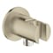 Grohe Tempesta Wall Union With Hand Shower Holder In Brushed Nickel 28629EN1 - alternate 1